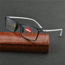 Load image into Gallery viewer, Square high Quality Multifocal lenses Reading Glasses Men Fashion Progressive Glasses Square diopter glasses NX